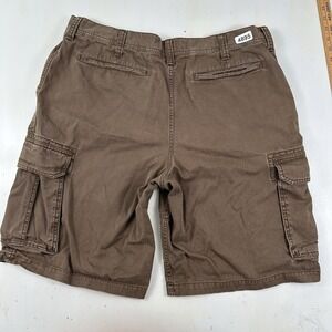Y2K‎ Old Navy Surplus Cargo Shorts Men 38 X 11 Brown Military Heavyweight Canvas